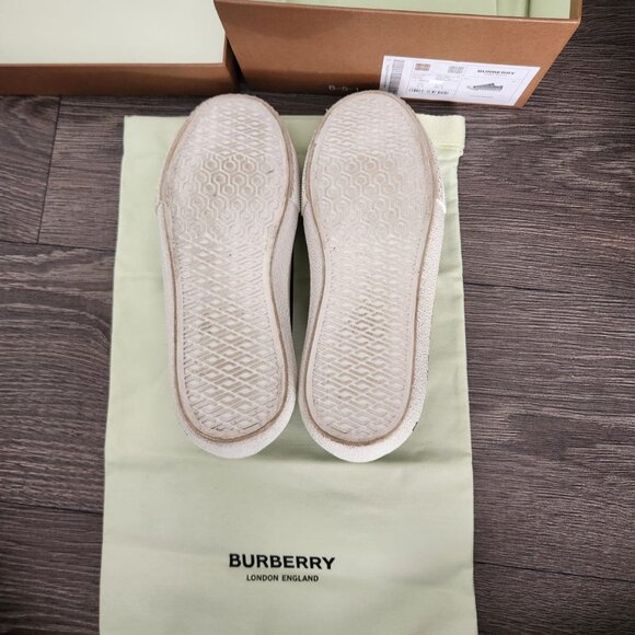 Burberry Larkhall Canvas Sneakers – Women’s 6.5 - Picture 5 of 6